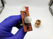 Arrow Door Knob Exit Lock SFIC Ready Satin Bronze No Core M18 IC 2-3/8" BS NOS 5