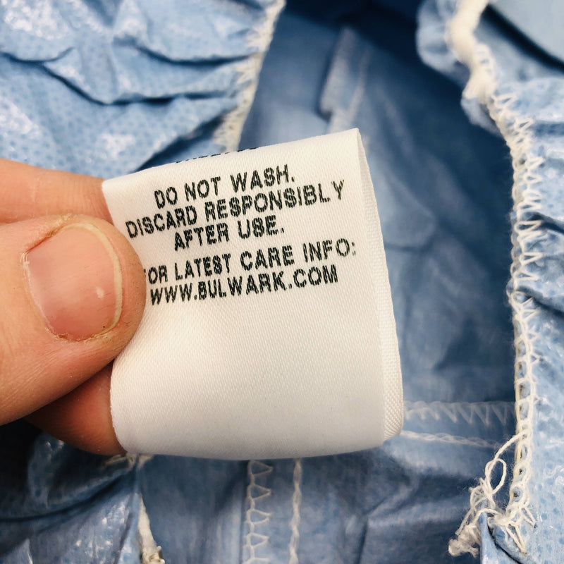 Bulwark KDE4SBRG4XL Disposable Hooded Coveralls 4XL PVC Coated Flame Resistant 3