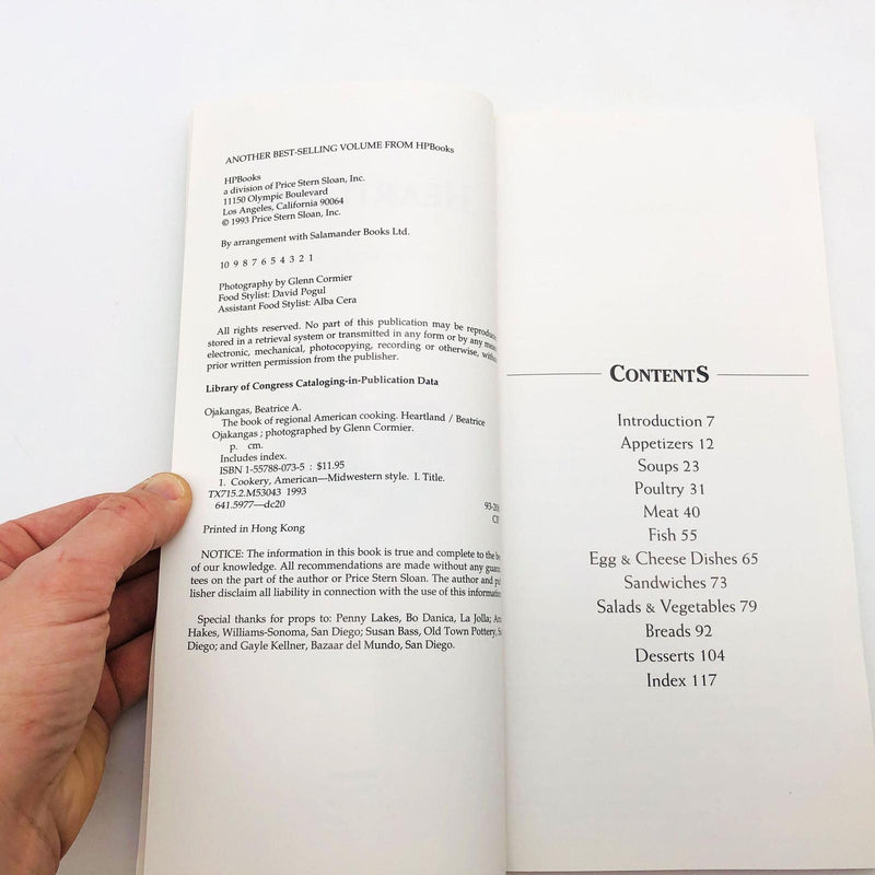 Heartland Paperback Beatrice Ojakangas 1993 1st Ed/1st Print Midwestern Recipes 7