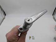 National Cabinet Lock Handle 5 Disc Satin Chrome 1" Spindle C8758 Keyed Diff 3