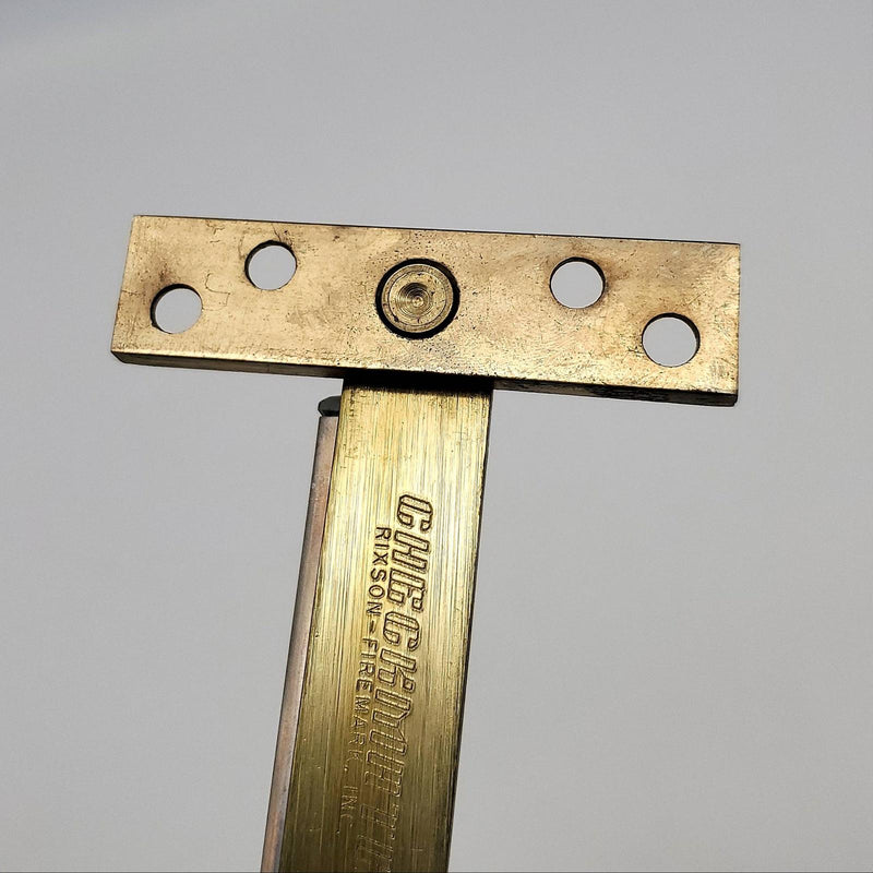Rixson 5-313 Door Holder Overhead Concealed Satin Brass Friction Checkmate #5 7