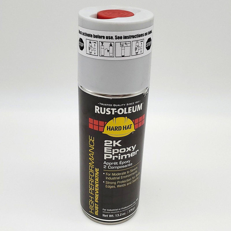 Rust-Oleum 2K Epoxy Spray Primer Gray 2 Component Epoxy Primer 13.2 oz 1
