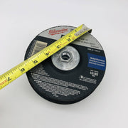 5pk Milwaukee 49-94-6330 Grinding Disc 6in x 1/4in x 5/8in-11 Type 27 AO 6