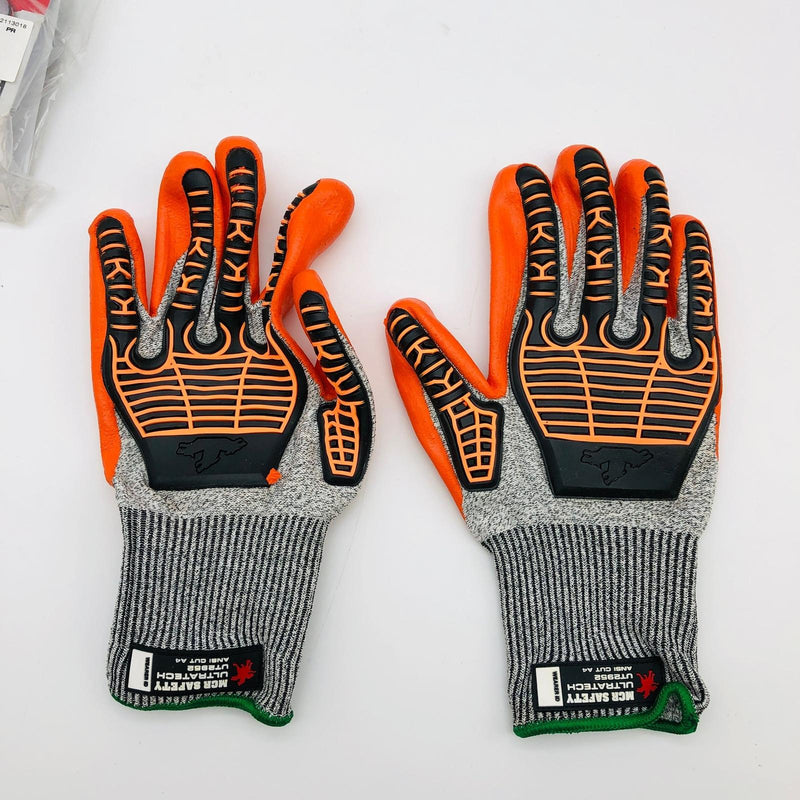 MCR Safety UT2952 Mechanics Work Gloves Sz XL Impact Resistant 13GA A4 1 Pair 4