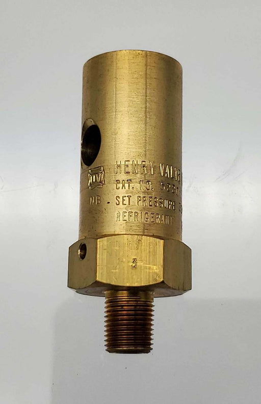 Henry Valves 5220 Refrigerant Relief Valve 1/8" MPT 320PSI 1