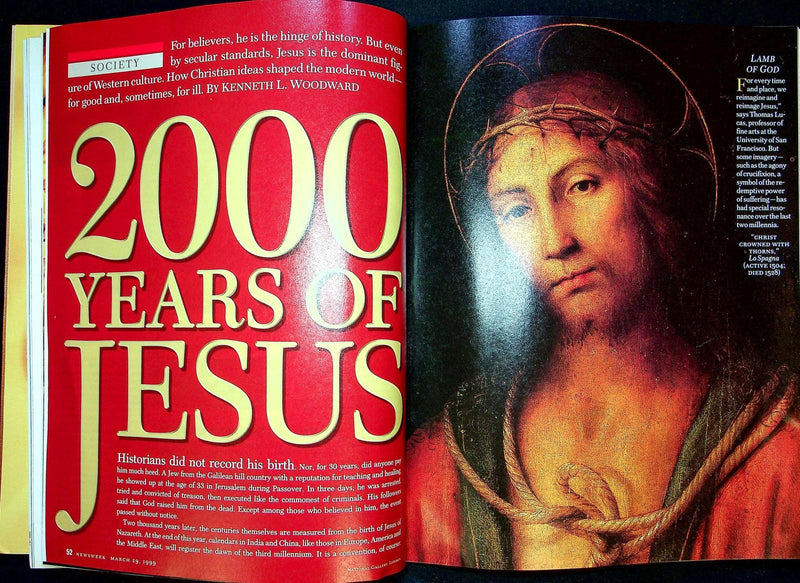 Newsweek Magazine March 29 1999 Holy Wars Jesus Christianity Billy Graham 4