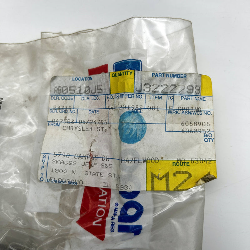 Mopar 3222799 Spring for Clutch Lever Small OEM NOS Loose No Pkg 2