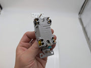 Eaton Commercial Grade Toggle Switch 20A 120V 4-Way Single Pole Gray CSB420GY 2