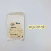 Mopar 55156273AF Nameplate Emblem Sport OEM NOS 2002-04 Jeep Gr Cherokee Liberty 7