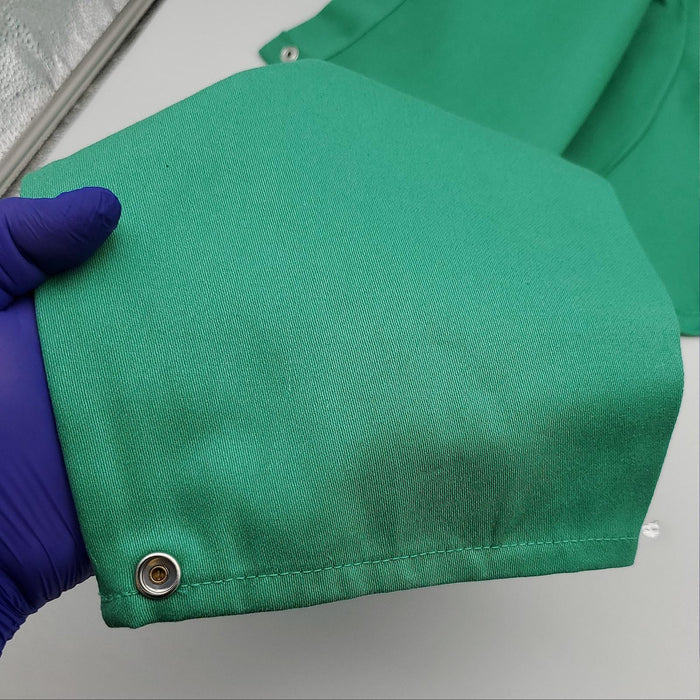 Stanco FR601 Welding Sleeves & Bib FR20 Size 2XL Green Cotton Fire Resistant 9