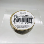 3M 87014 Sanding Disc Paper Hookit Hook Loop 236U 3in X NH P400 C-WT Pack of 50 7