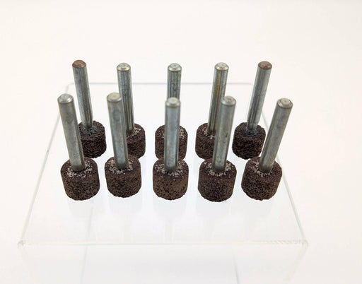 Norton 5/8" x 1/2" Mounted Points W194 60 Grit AO 1/4" Shank D W194 Pack of 10 1