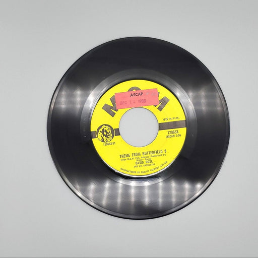 David Rose & His Orchestra Bonanza Single Record MGM Records 1960 K12965 2
