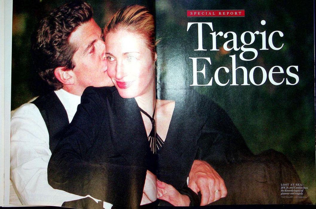 Newsweek Magazine July 26 1999 John F Kennedy Jr Dead Plane Crash Missing 4