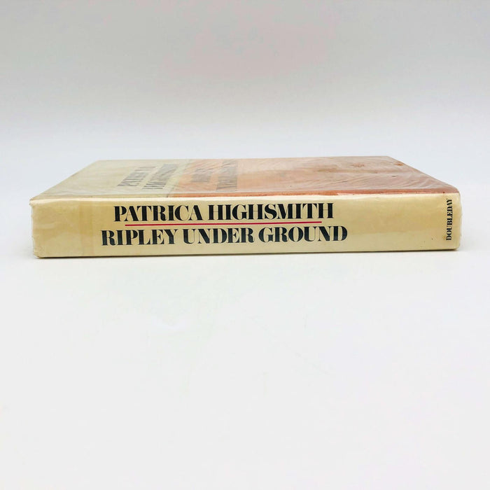 Ripley Under Ground Patricia Highsmith Hardcover 1970 1st Edition/1st Print ExLi 3