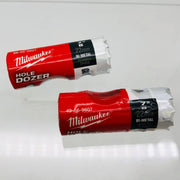 Milwaukee 49-56-9607 Hole Saw 7/8in Ice Hardened Hole Dozer Bi-Metal 3.5 TPI 2pk 1