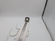 Star 3.75" Cushioned Hose Clamps 304 Stainless Steel White PVC Pack of 5 3