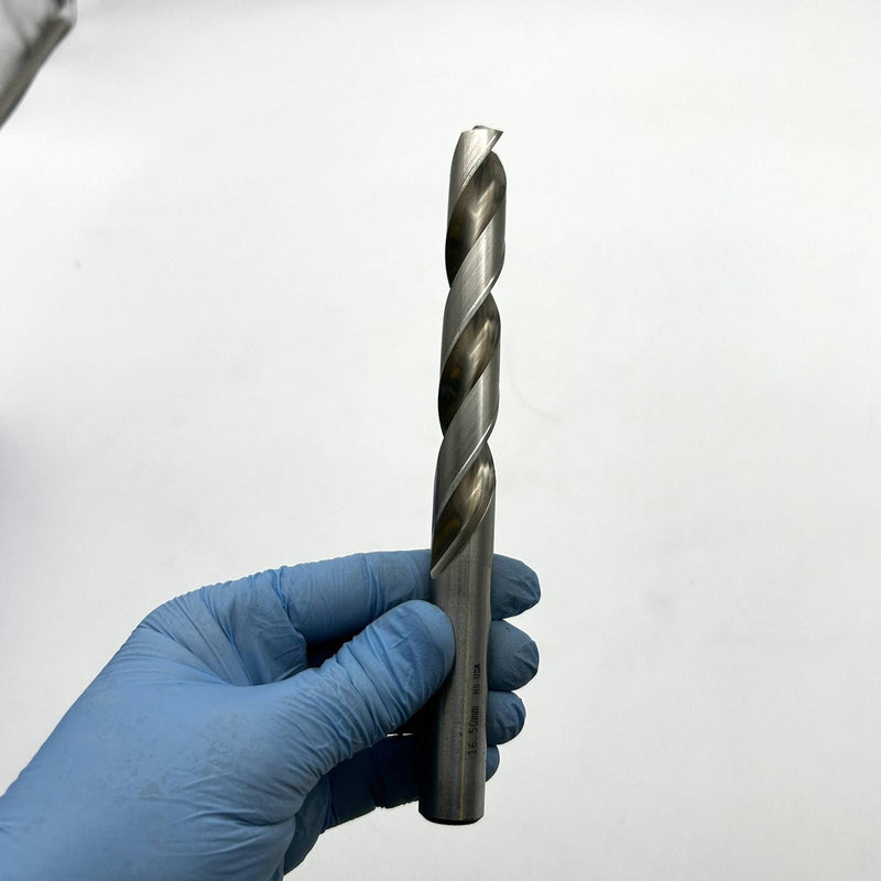 Cle-Line C62924 Jobber Length Drill Bit 1898 16.5mm General Purpose HSS Bright