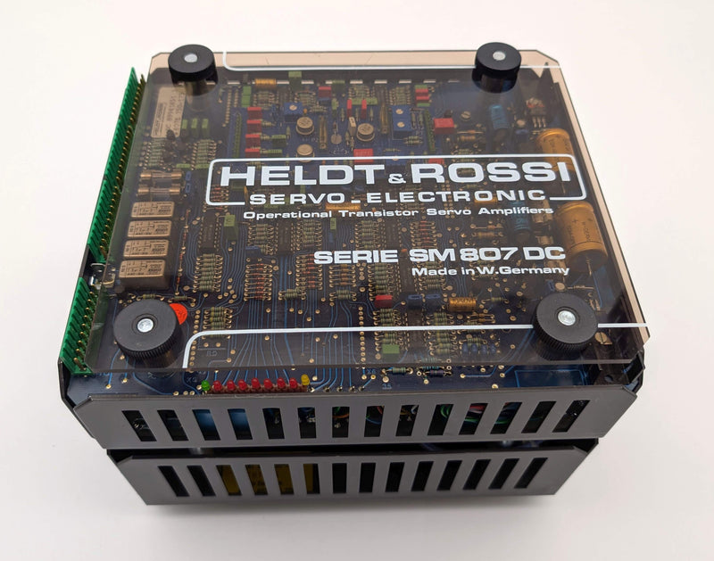 Heldt & Rossi 807E 750-175 Operational Transistor Servo Drive Amplifier SM807DC