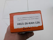 10x Ilco 1098GM Key Blanks for Some Briggs & Stratton Locks Nickel Plated 4