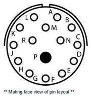 ITT Cannon 26482 Circular Connector 15 Solder Contact IP67 Mil Spec KPT06F14-15S 4
