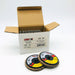10x CGW Abrasives 30011 Flap Discs 3" Mini Zirconia Quick Change Type R 36 Grit 3