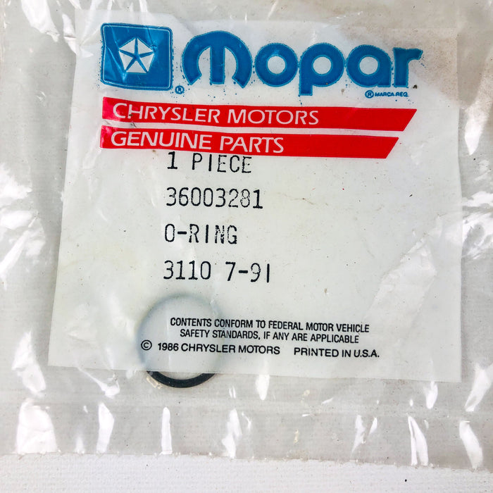 Mopar 36003281 O Ring for AC Suction Line OEM NOS 91 Dodge Durango 1991 Made 5