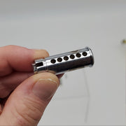 Yale 1802 Cylinder Plug Satin Chrome TA Keyway 6 Pin w/ Tailpiece & Roll Pin 3