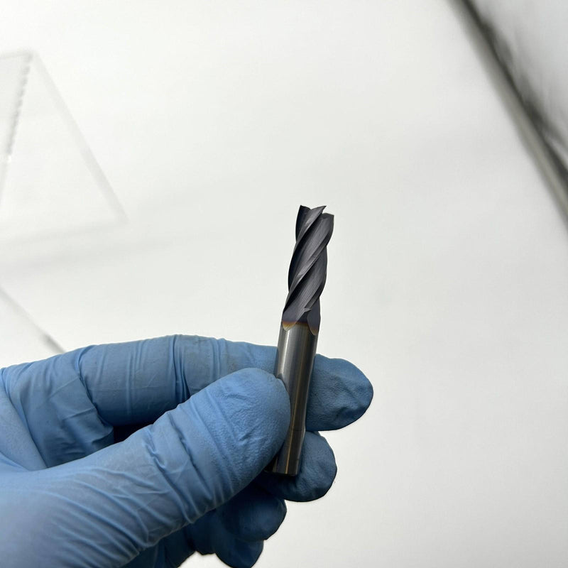 Niagara Cutter N85602 End Mill Solid Carbide Sing End C430-0.375-D2-S.0-Z4 TiALN 5