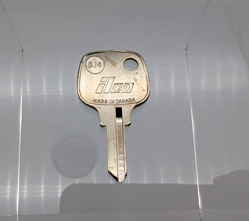 5x Ilco SJ4 Key Blanks Fits Some Subaru Vehicles Nickel Plated 1