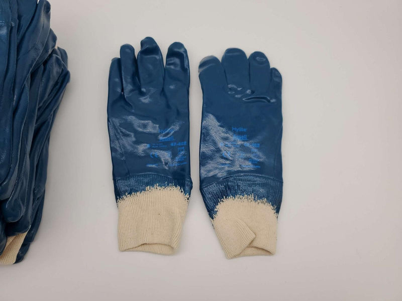 Hylite Nitrile Dipped Work Gloves Medium Oil & Abrasion Resistant 47-402 Pack 12 2
