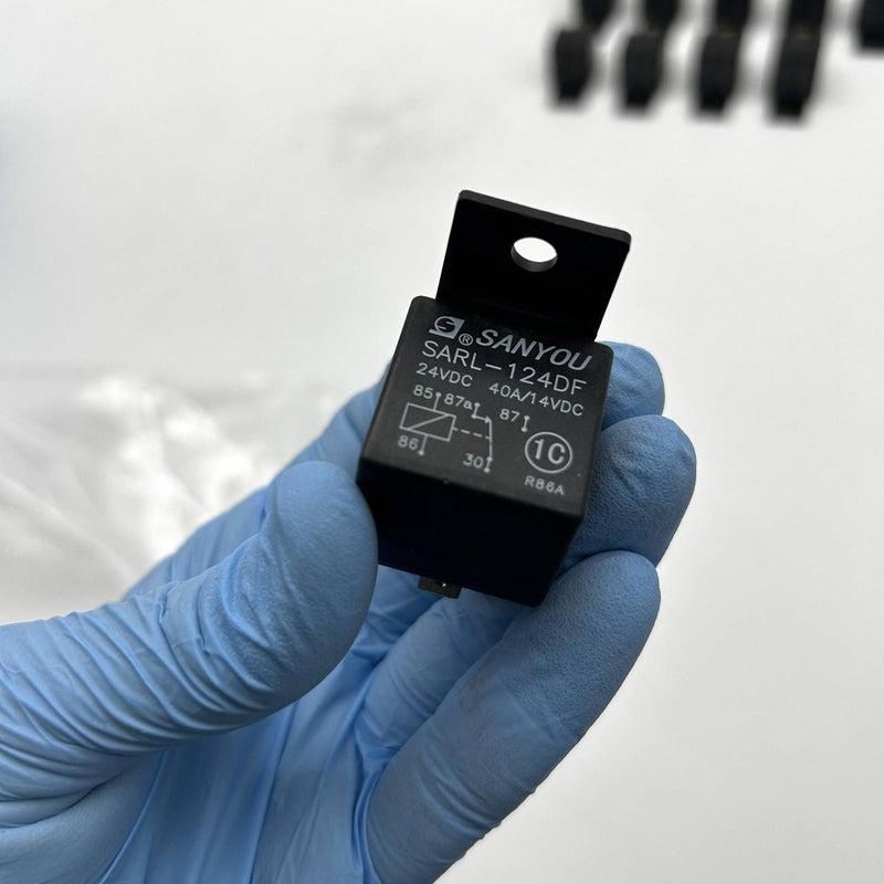 Sanyou SARL-124DF Power Relay 24VDC 40A/14VDC 5 Pins High Power Lot of 10 3