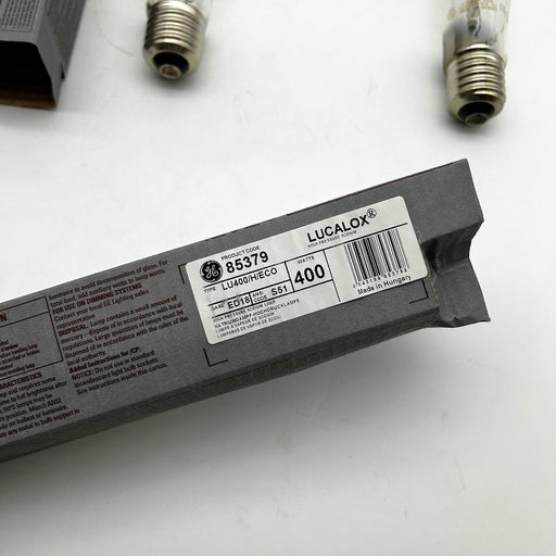 GE 85379 Lucalox HID Lamp LU400/H/ECO 400 Watt High Pressure Sodium Lot of 3 2