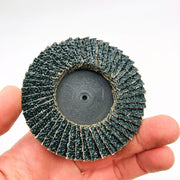 10x CGW Abrasives 30011 Flap Discs 3" Mini Zirconia Quick Change Type R 36 Grit 5