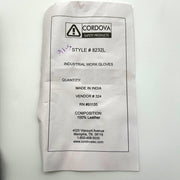 Cordova 8232 Leather Drivers Gloves Large Split Cowhide Keystone Thumb 6 Pairs 2