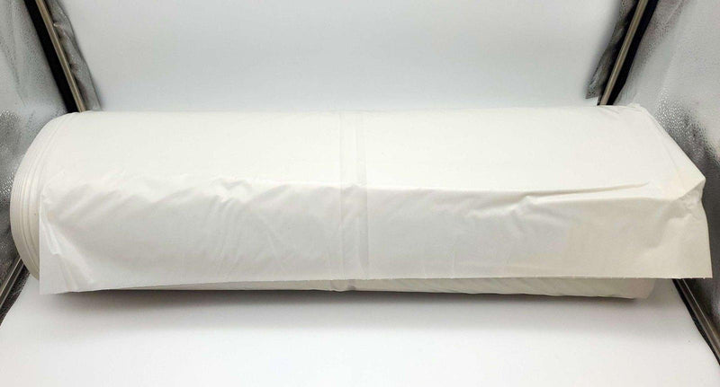 Husky 16' x 100' Plastic Sheeting Poly-America 416C Clear 4-Mil Low Density 1