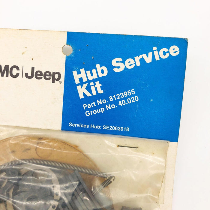 AMC Jeep 8123955 Hub Service Kit Group 40.020 OEM New Old Stock NOS Sealed 9