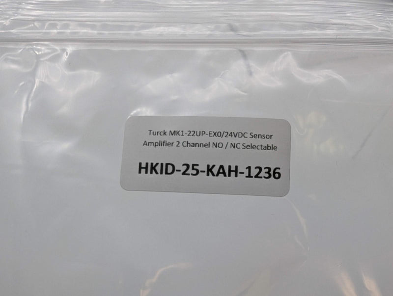 Turck MK1-22UP-EX0/24VDC Sensor Amplifier 2 Channel NO / NC Selectable 6