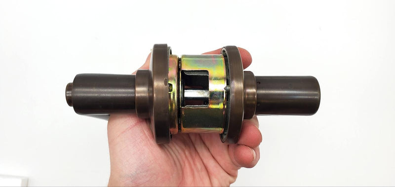 Schlage Door Lever Privacy Locking Latch Oil Rubbed Bronze SAT AL40S 2-3/8" BS 3