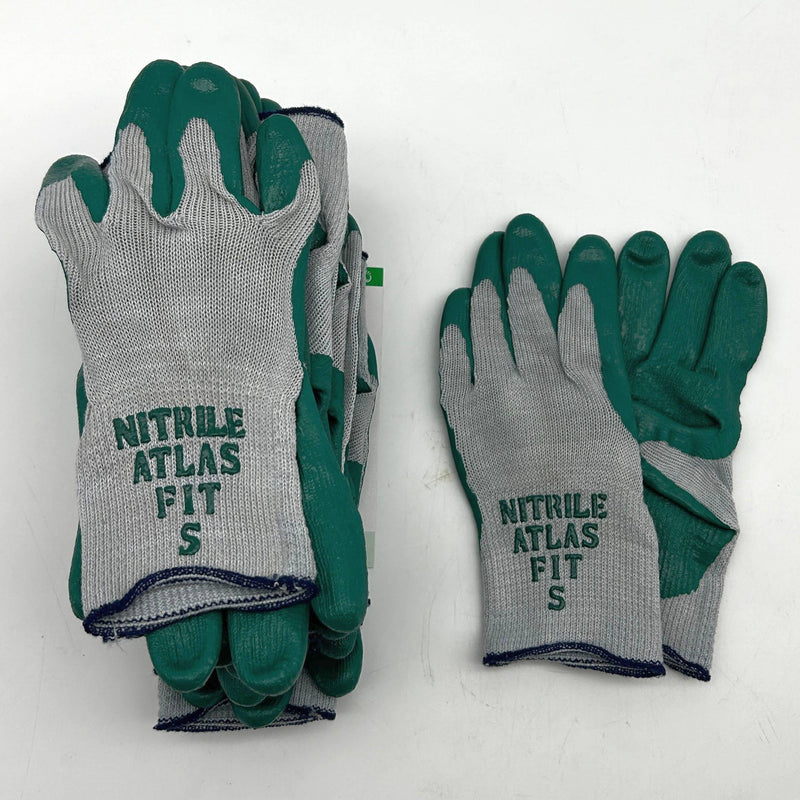 Showa Atlas 350S Cut Resistant Glove Size 7 Small Nitrile Palm 10 Gauge 12 Pairs