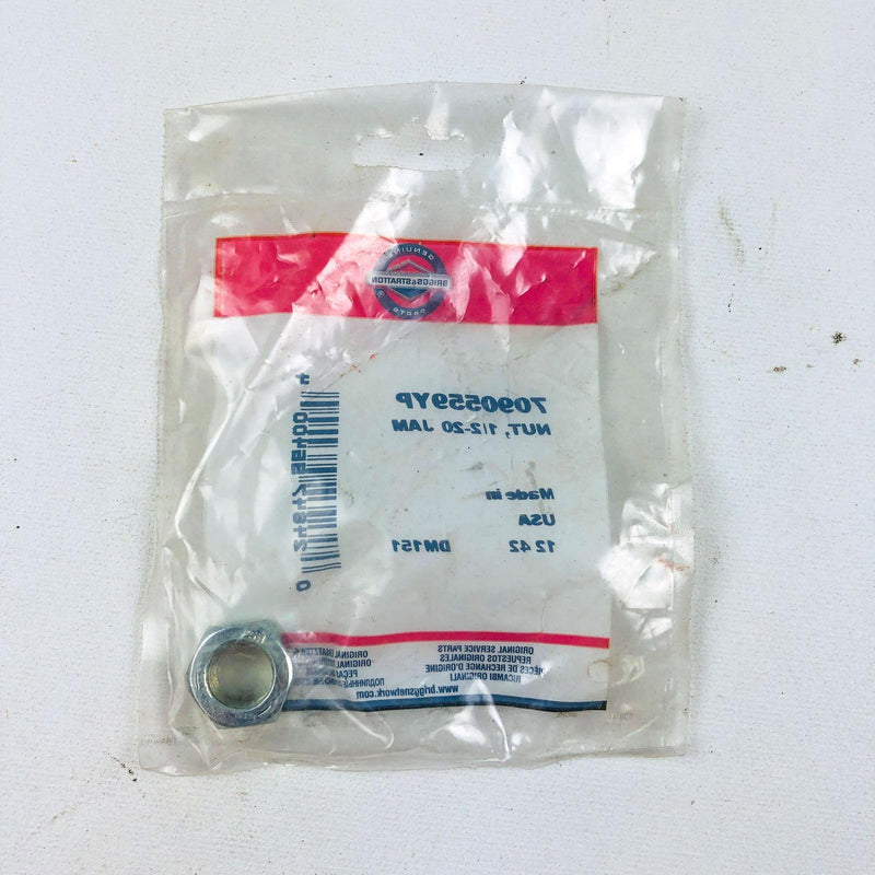 Briggs and Stratton 7090559YP Jam Nut 1/2-20 OEM NOS USA Made 1919262 7090559 5