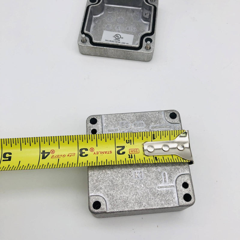 2pk Weidmuller 0342000000 Aluminum Enclosure Empty Housing Klippon K1 7