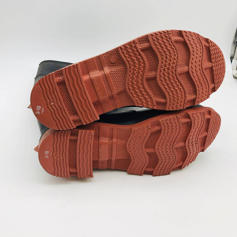 Onguard GPB-168 Work Rain Boot M8/W10 Steel Toe Cleated Outsole Black PVC 16in 10