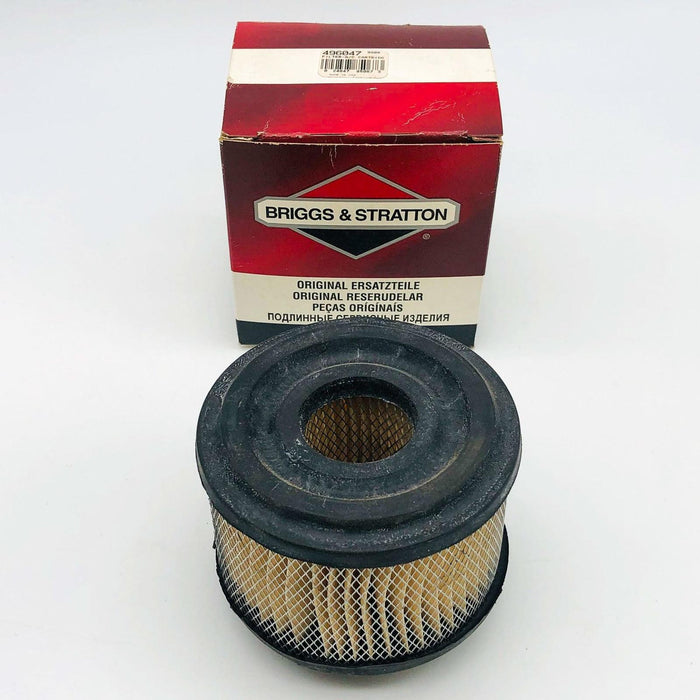 Briggs and Stratton 496047 Air Filter Cartridge OEM NOS Replaces 270209 Newer 1