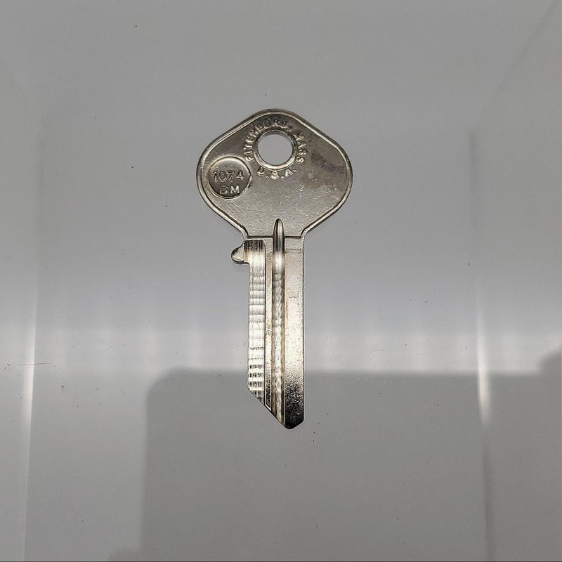 5x Ilco 1074BM Key Blanks Slaymaker aka EZ-SL8 Nickel Plated NOS 2