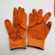 TenActiv S18TAGOFN Work Glove Sz 11 2XL Hi Vi Orange 18Ga Foam Nitrile 2 Pairs 4