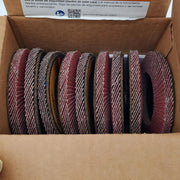 3M Cubitron 969F T29 Flap Wheels 40 Grit 4-1/2" Diam 7/8" Arbor 64394 Box of 10 3