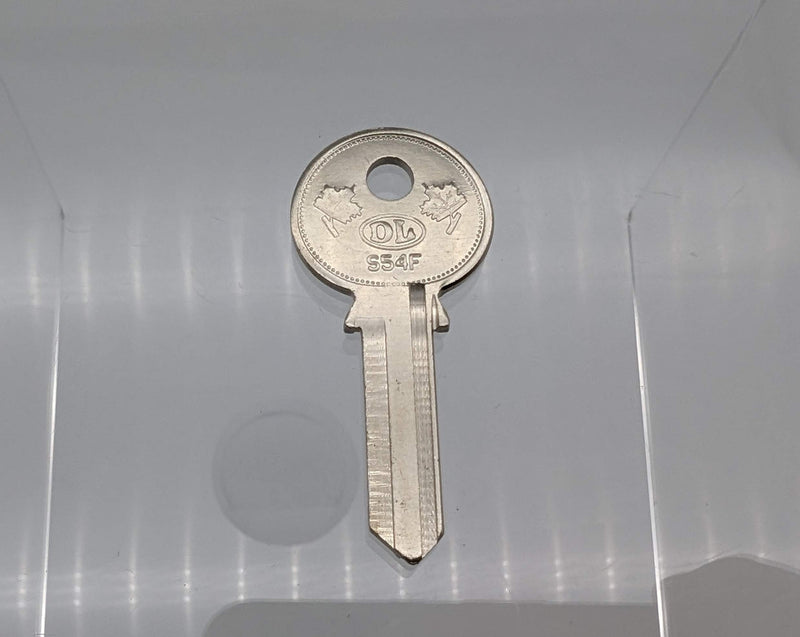 10x Dominion Lock S54F Key Blanks for Some Dominion & Illinois Locks