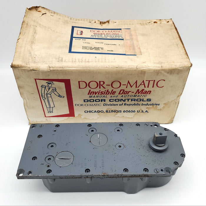 Dor-O-Matic 213 Floor Closer Right-Hand Body Only 90 Deg No Hold For Rebuild 1