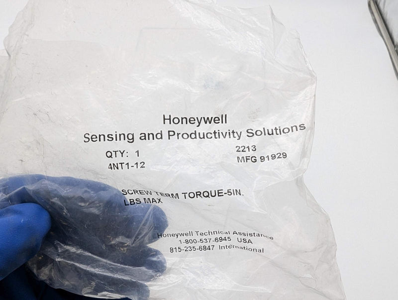 Honeywell 4NT1-12 Toggle Switch 3 Position 4PDT 12 Screw Terminals 15A 125V 5